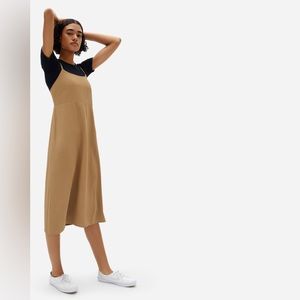 Everlane NWT The Japanese GoWeave Cross-Back Slip Dress Sz 00